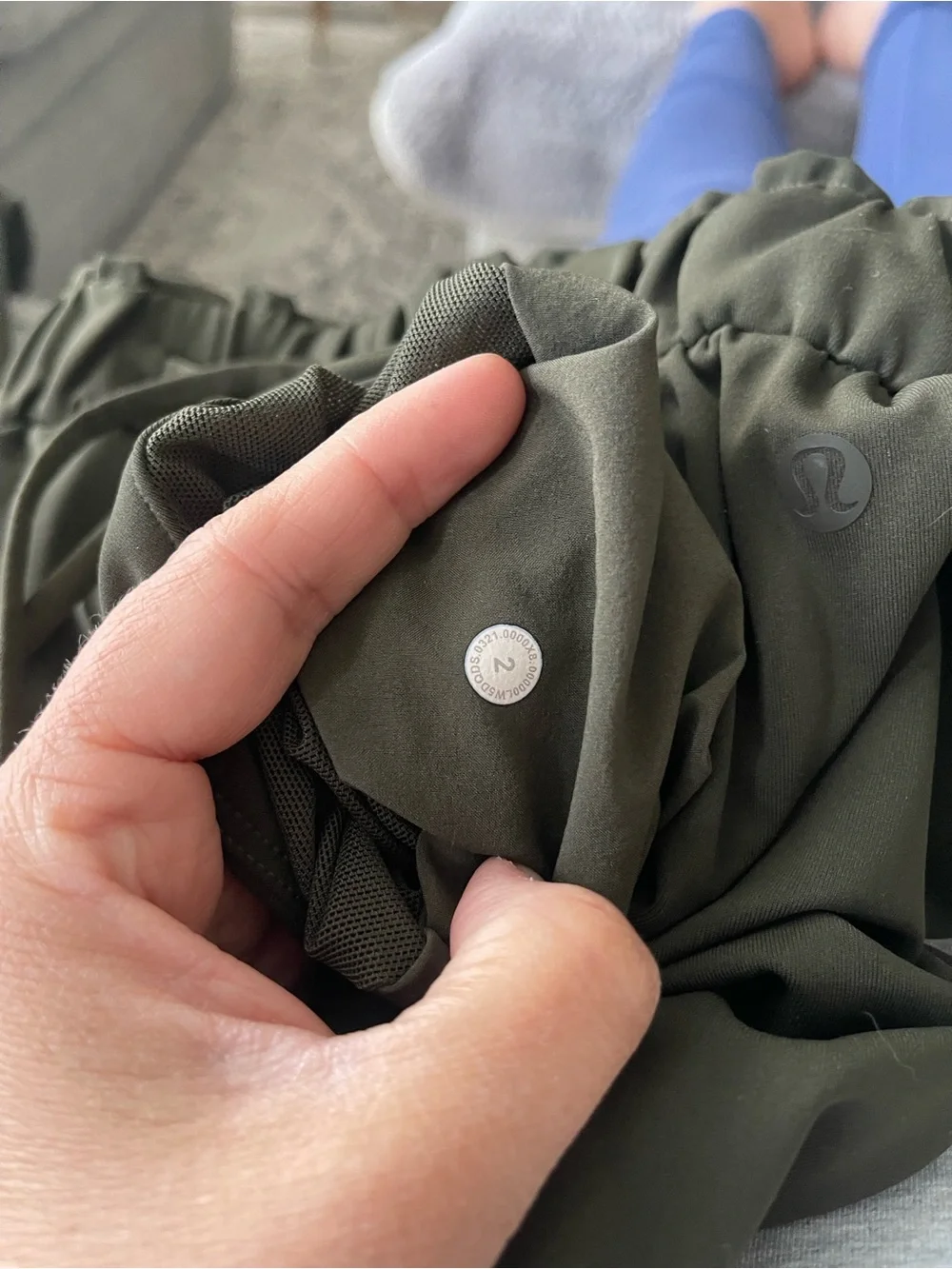 Lululemon Stretch High-Rise Jogger PantsDark Olive W5DQDS Size 2 Travel Casual